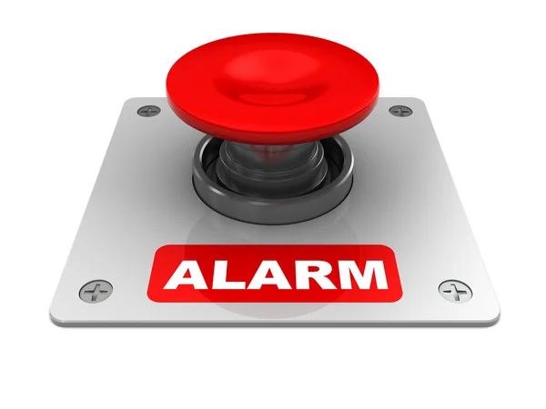 Botón de alarma — Foto de Stock
