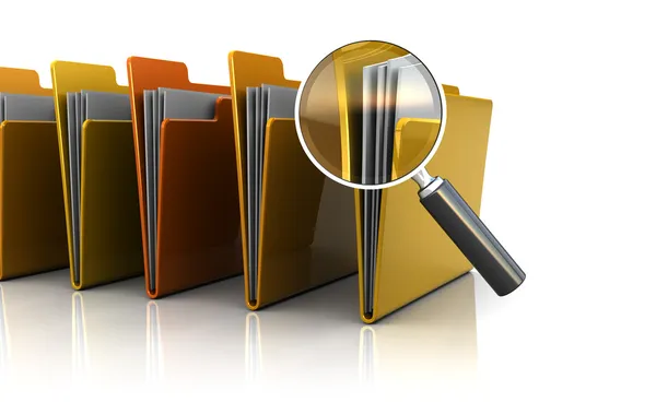 Find documents — Stock Photo, Image
