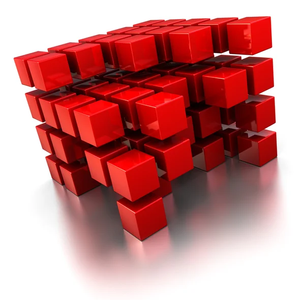 Abstracte kubus structuur — Stockfoto