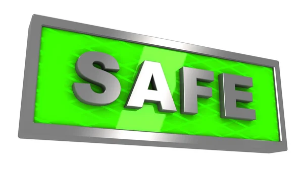 Safe sign — Stock Photo, Image