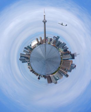 Skylines of toronto clipart