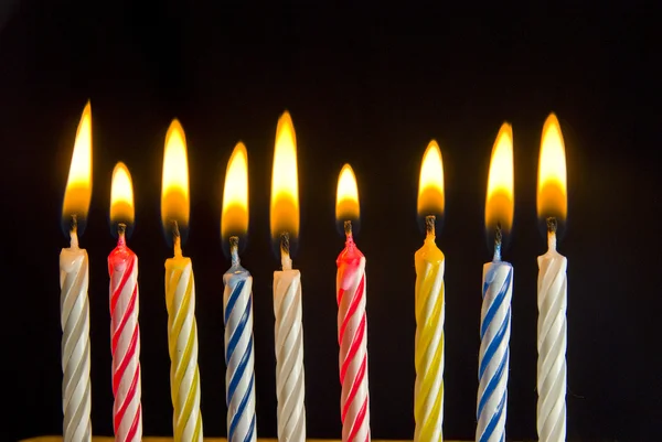 生日蜡烛 — 图库照片