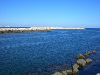 dalgakıran Lagos şehir.