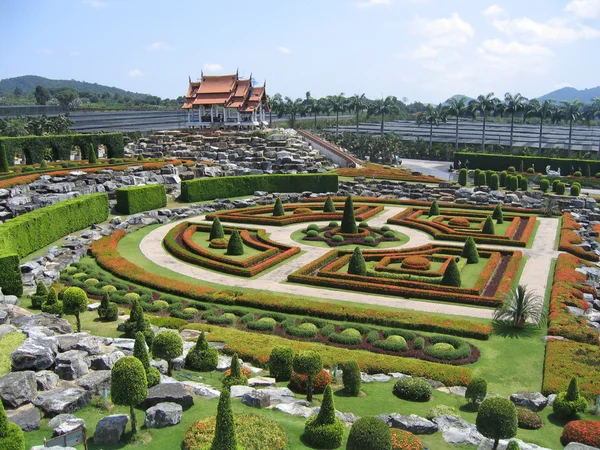 Таїланд Паттайя. Ботанічний сад nong nuch. — стокове фото
