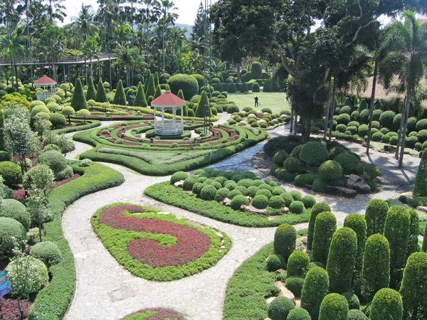 Thailand, Pattaya. A botanical garden of Nong Nuch. — Zdjęcie stockowe
