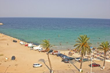 şehre tür monastir ribat kale üzerinden.