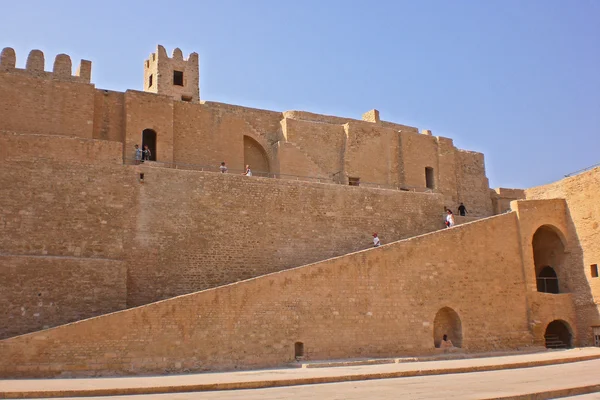 里巴特、 莫纳斯提尔、 突尼斯的堡垒. — 图库照片