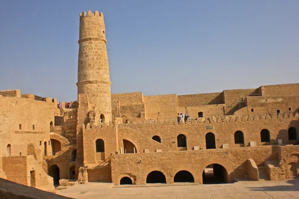 里巴特、 莫纳斯提尔、 突尼斯的堡垒. — 图库照片