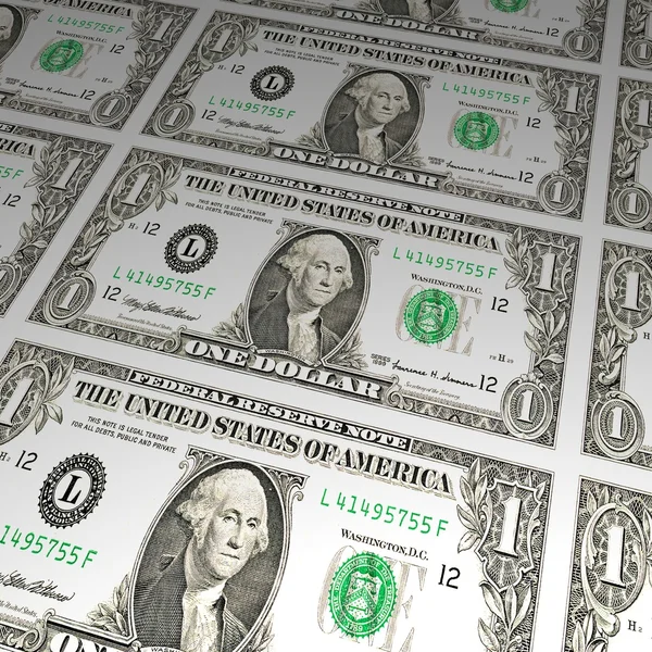 Dollarn bakgrund. — Stockfoto