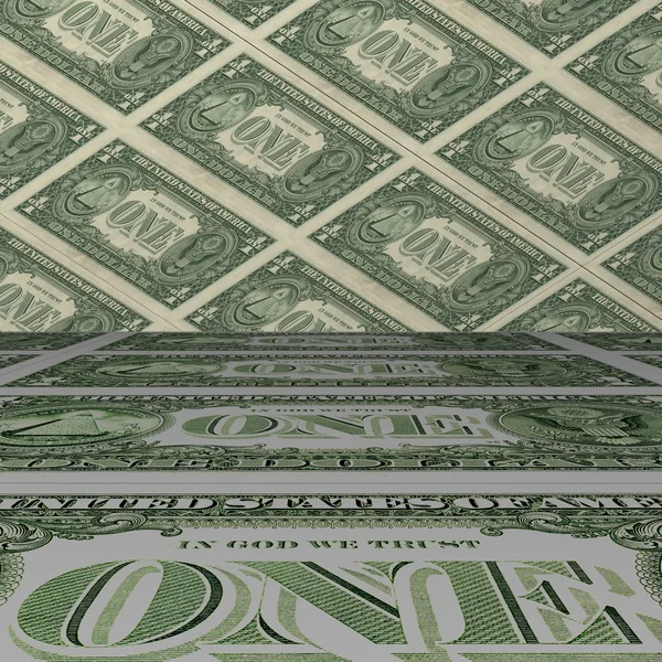 Dollar-Hintergrund. — Stockfoto