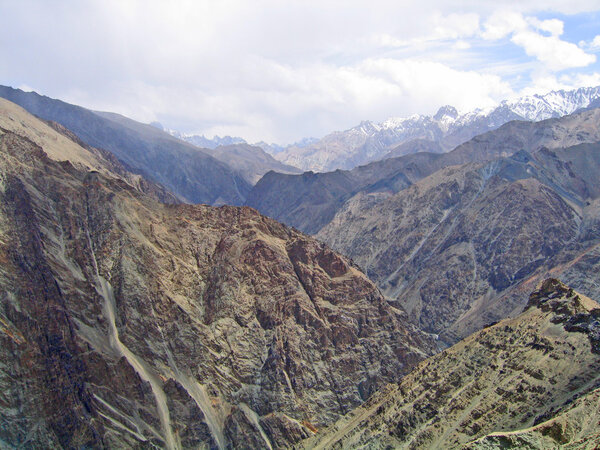 Ладакх, Индия, горный пейзаж Малого Тибета
.