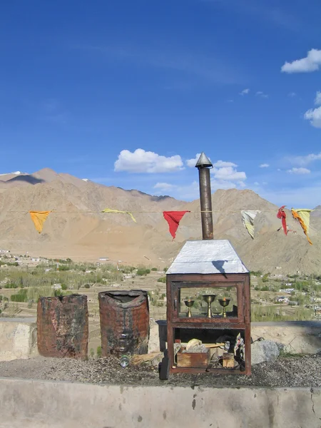 Ladakh, india, capital leh, in den Strassenstädten. — Stockfoto