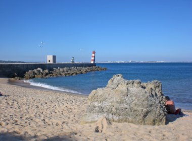 lagos, Portekiz iskele gemilerde için demirleme.