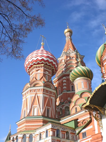 Fragment Katedra Wasilij blazheny, Moskwa — Zdjęcie stockowe