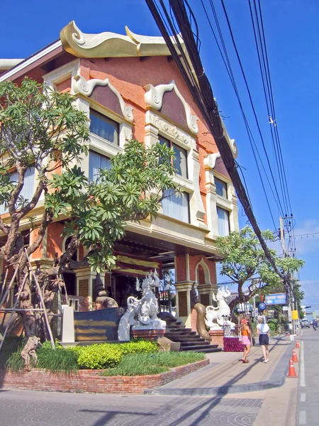 Huset Staden Pattaya Thailand — Stockfoto