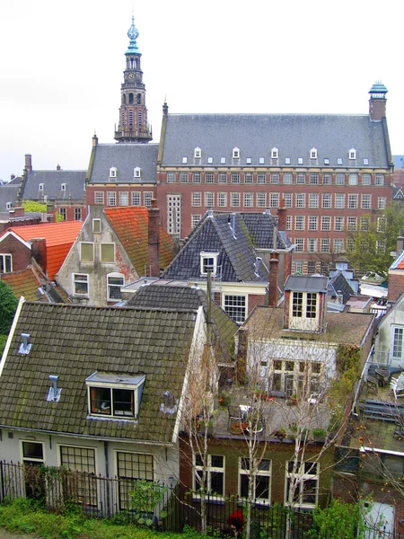 A holland, a erőd, a leiden város nemében — Stock Fotó