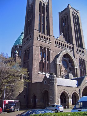 Hollanda, Haarlem şehir Katedrali.