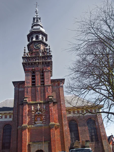 Países Baixos Catedral Cidade Haarlem — Fotografia de Stock