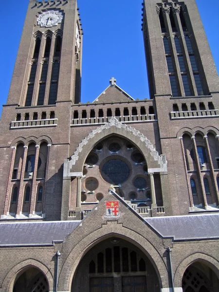The Netherlands, cathedral in the city of Haarlem. — Stock Photo, Image