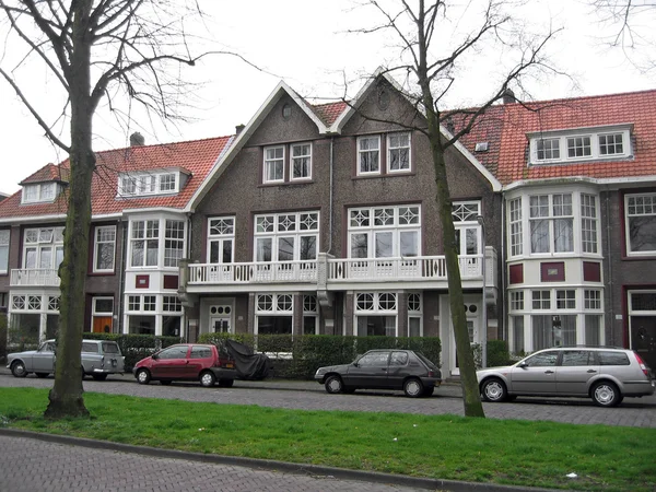 Nederland, op de straten van de stad van haarlem. — Stockfoto