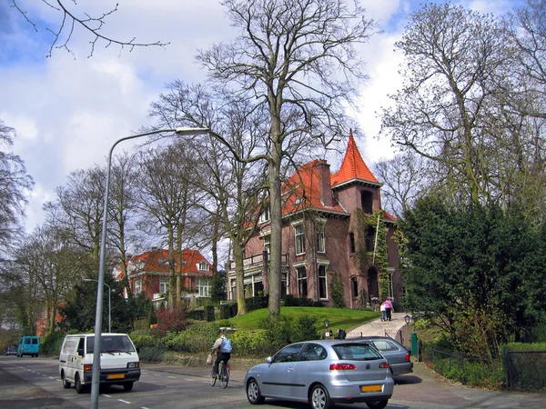 Países Baixos Nas Ruas Cidade Haarlem — Fotografia de Stock