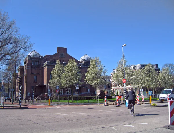 Nederländerna Stadens Gator Haarlem — Stockfoto