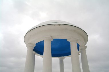 park acı gökyüzü, Moskova kışın Rotunda parçasında