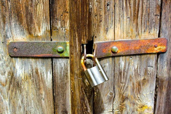 stock image Rusty padlock