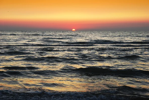 stock image Sunset on Adreatic sea