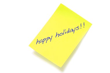 Happy holidays clipart