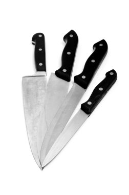 Kitchen knives clipart
