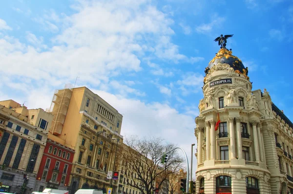 Gran Via, Madrid, Spanien — Stockfoto