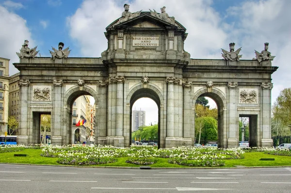 Puerta de Alcalá, madrid — Foto Stock