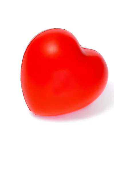 Um coração vermelho — Fotografia de Stock