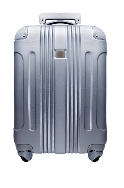 Ein grauer Koffer — Stockfoto