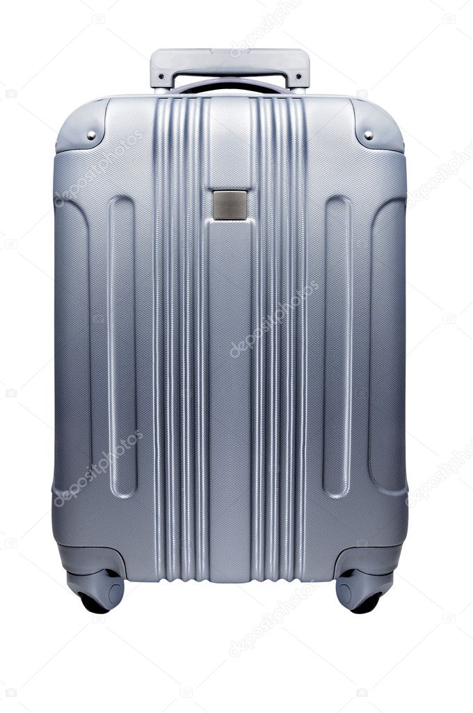 A grey Suitcase