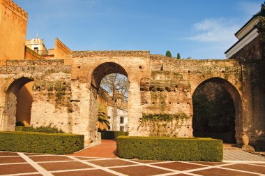 Alcazar of Seville clipart