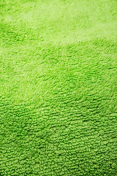 Zielony ręcznik — Zdjęcie stockowe