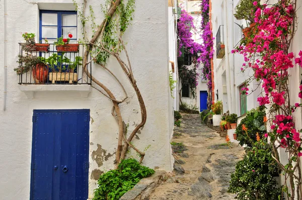 A street of Cadaques, Spain — Stock Photo, Image