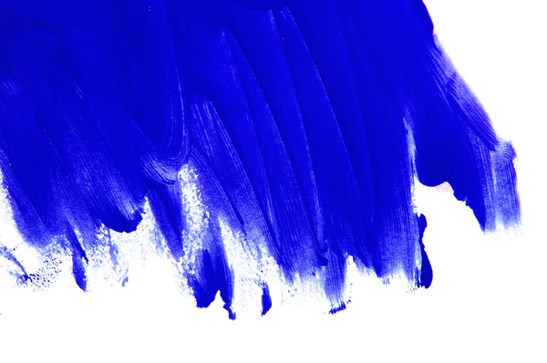 Pinceladas azuis — Fotografia de Stock