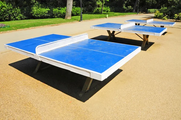 Mesas de ping-pong — Foto de Stock