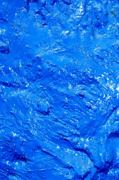 蓝色的油漆 — 图库照片
