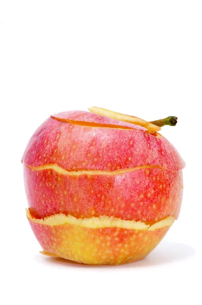 Paring apple — Stockfoto