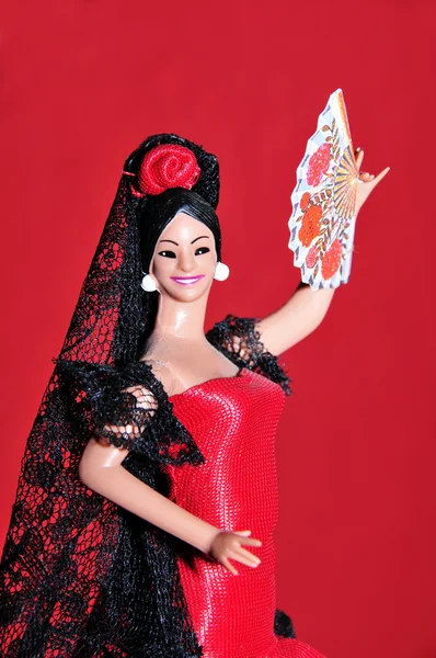 Panenka flamenca — Stock fotografie