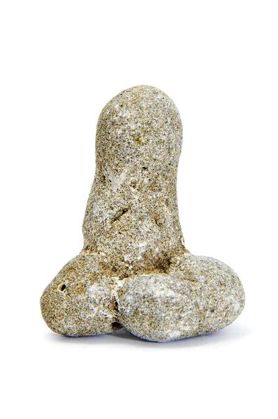 阴茎状的石头 — 图库照片