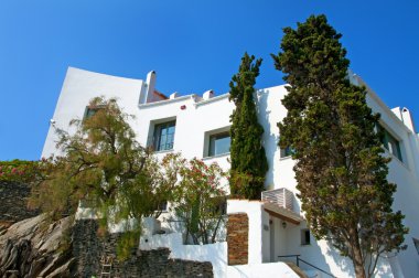 Dali's house in Portlligat, Cadaques, Spain clipart