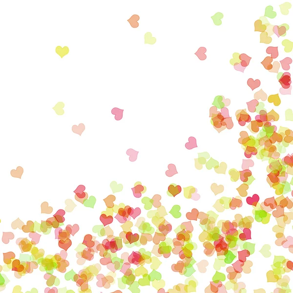 Hearts of different colors — Stock Photo, Image