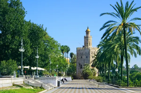 Torre del oro, Sevilla — Foto de Stock