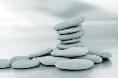 Zen stones clipart