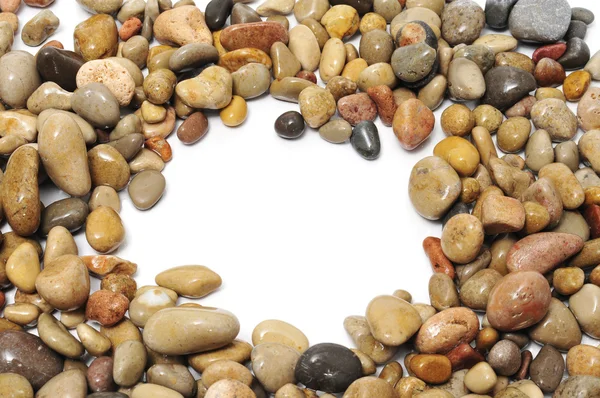 Pebbles frame — Stock Photo, Image